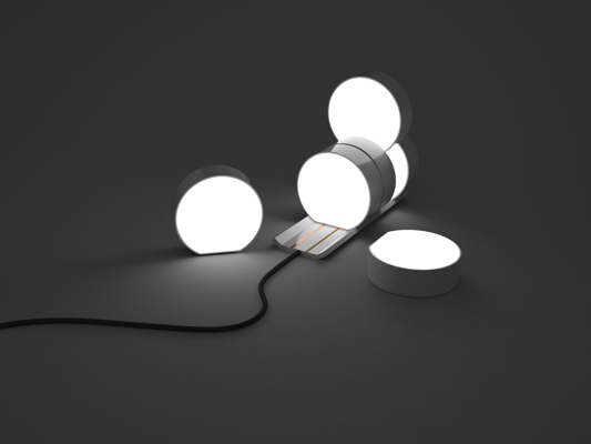 HFG Karlsruhe - O/LED IT MOVE! : SLICED LAMP